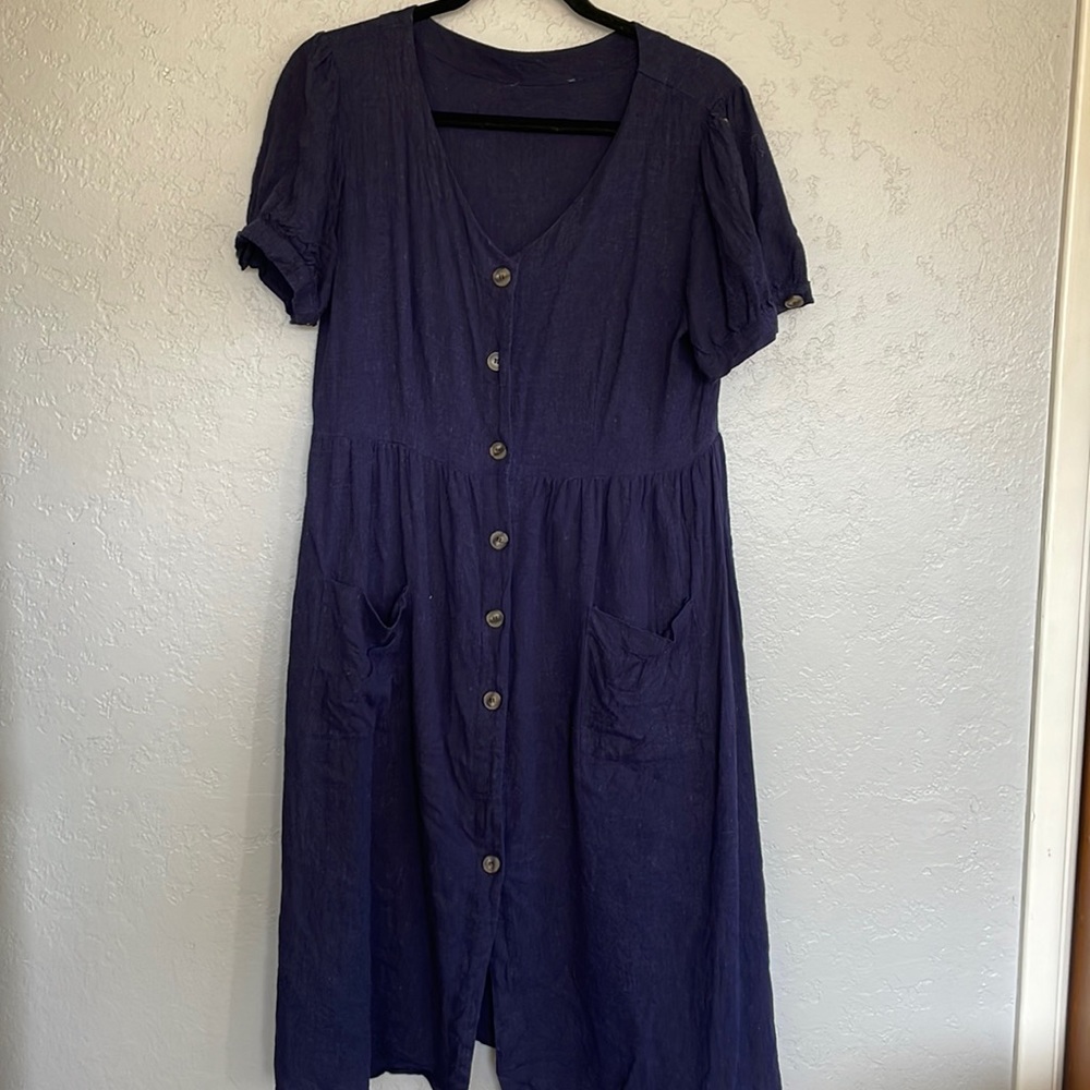 Navy dress